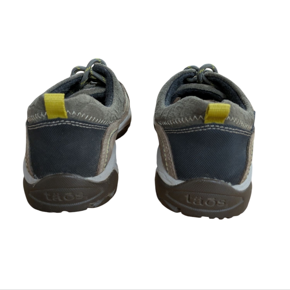 Taos Footwear Gray and Olive Athletic Shoes - Picture 7 of 13